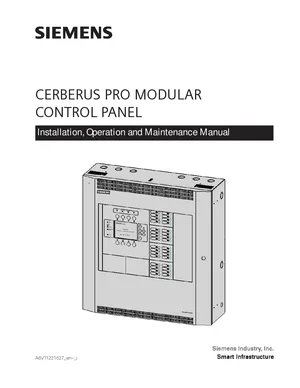 Cerberus PRO Modular manual thumbnail