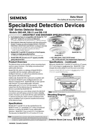DB2-HR, DB-11 and DB-11E manual thumbnail