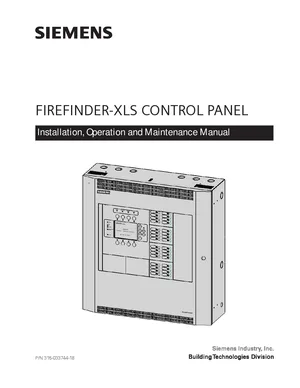 FireFinder-XLS manual thumbnail