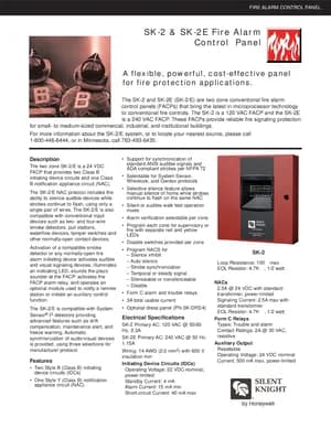 Silent Knight SK-2 Manual Cover