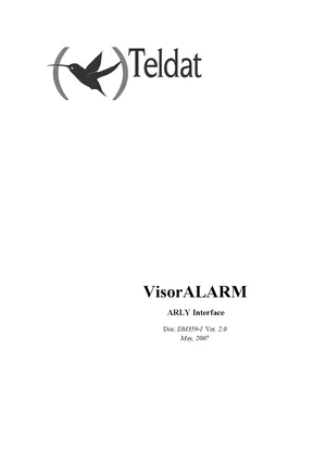 Silent Knight VisorALARM Manual Cover