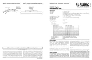 System Sensor B224RB Manual Cover