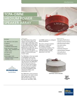 TCPA-OMNI manual thumbnail