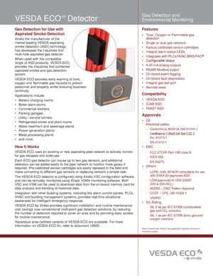 VESDA ECO manual thumbnail