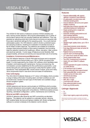 VEA-040-A00 and VEA-040-A10 manual thumbnail