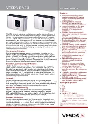 VESDA-E VEU manual thumbnail