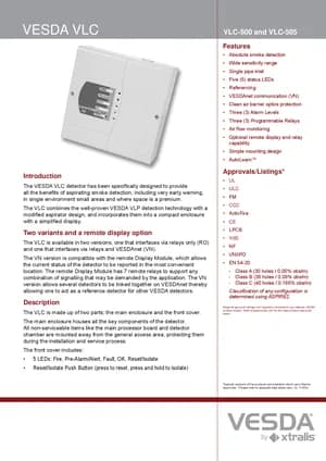 VLC-500 and VLC-505 manual thumbnail