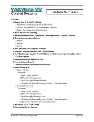 VAV Control Systems thumbnail