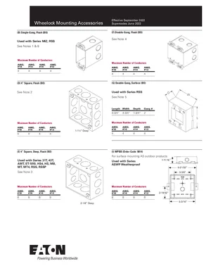 Mounting Accessories manual thumbnail