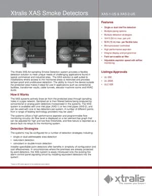 XAS-1 and XAS-2 manual thumbnail