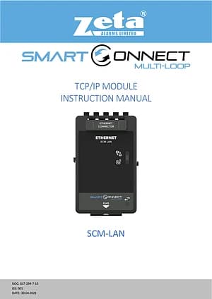 SCM-LAN manual thumbnail